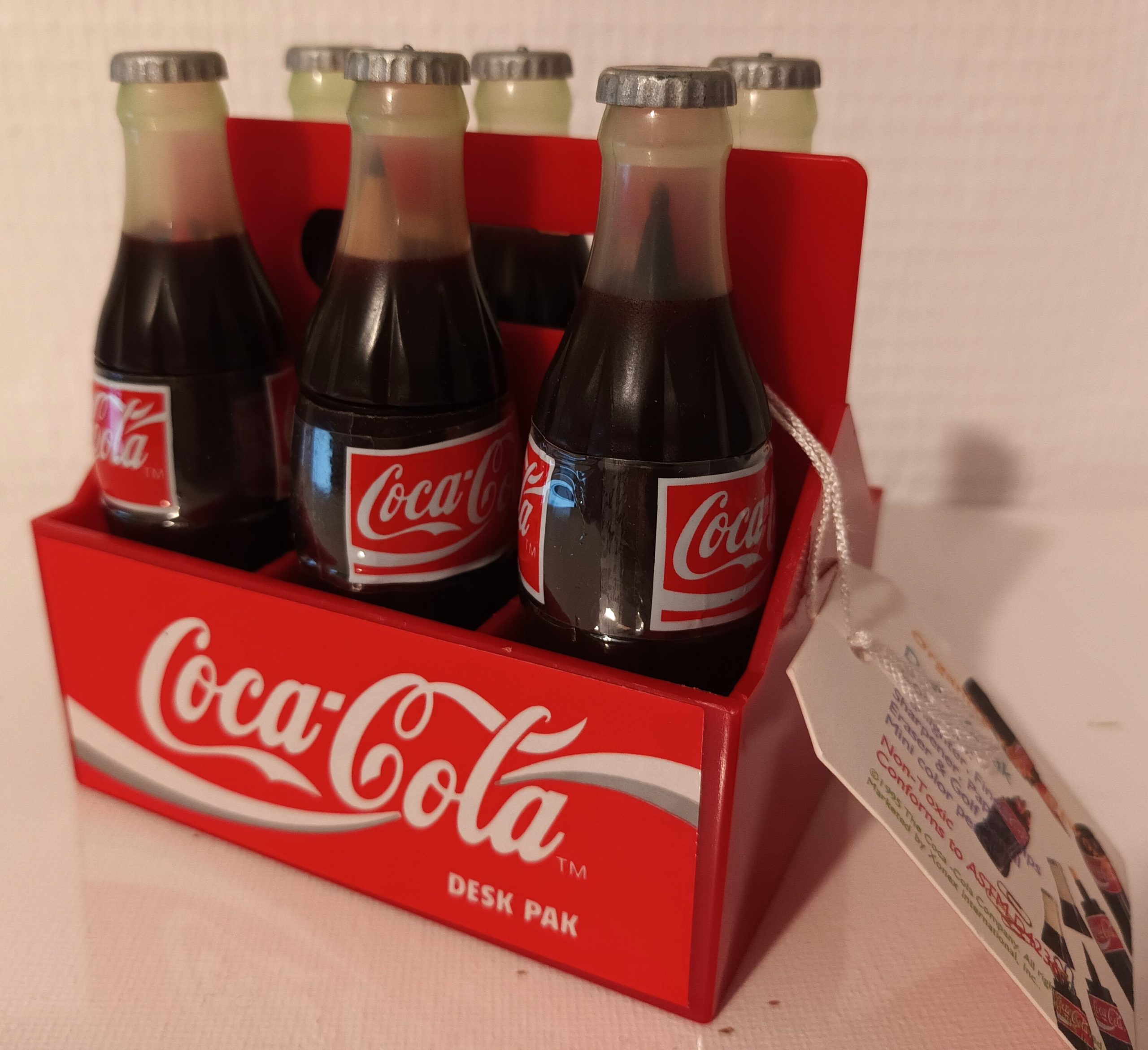pack bouteille coca cola miniature stylo crayon feutre (4)