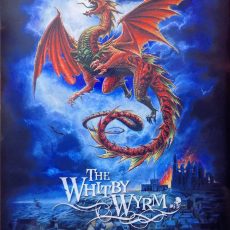 Plaque métal Alchemy gothic THE WHITBY WYRM dragon