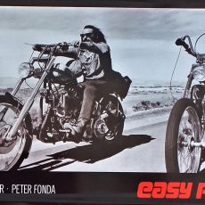 plaque métal vintage EASY RIDER