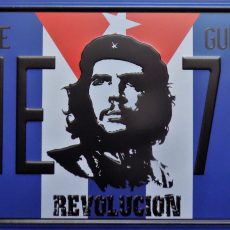 plaque métal vintage CHE GUEVARA