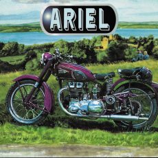 plaque métal vintage MOTO ARIEL