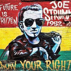 plaque métal vintage JOE STRUMMER