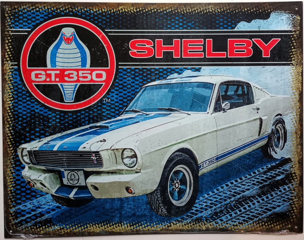 Plaque Métal Le Mans GT 40 - 30 X 20 Cm, Neuve