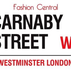 PLAQUE METAL vintage CARNABY STREET LONDON