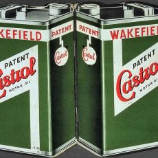 plaque métal vintage CASTROL MOTOR OIL