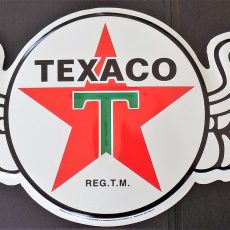 plaque métal vintage TEXACO
