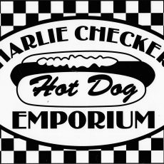 plaque métal vintage HOT DOG EMPORIUM