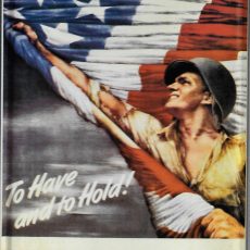 plaque métal vintage WAR BONDS