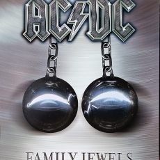 Plaques métal vintage AC/DC FAMILY JEWELS