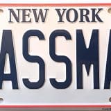 ﻿ plaque métal Américaine NEW YORK ASSMAN seinfield